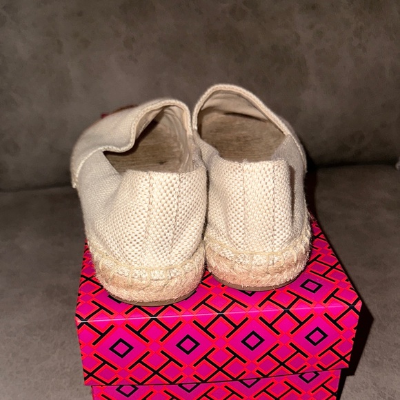 Tory Burch Cream and Brown Espadrilles - Picture 3 of 6